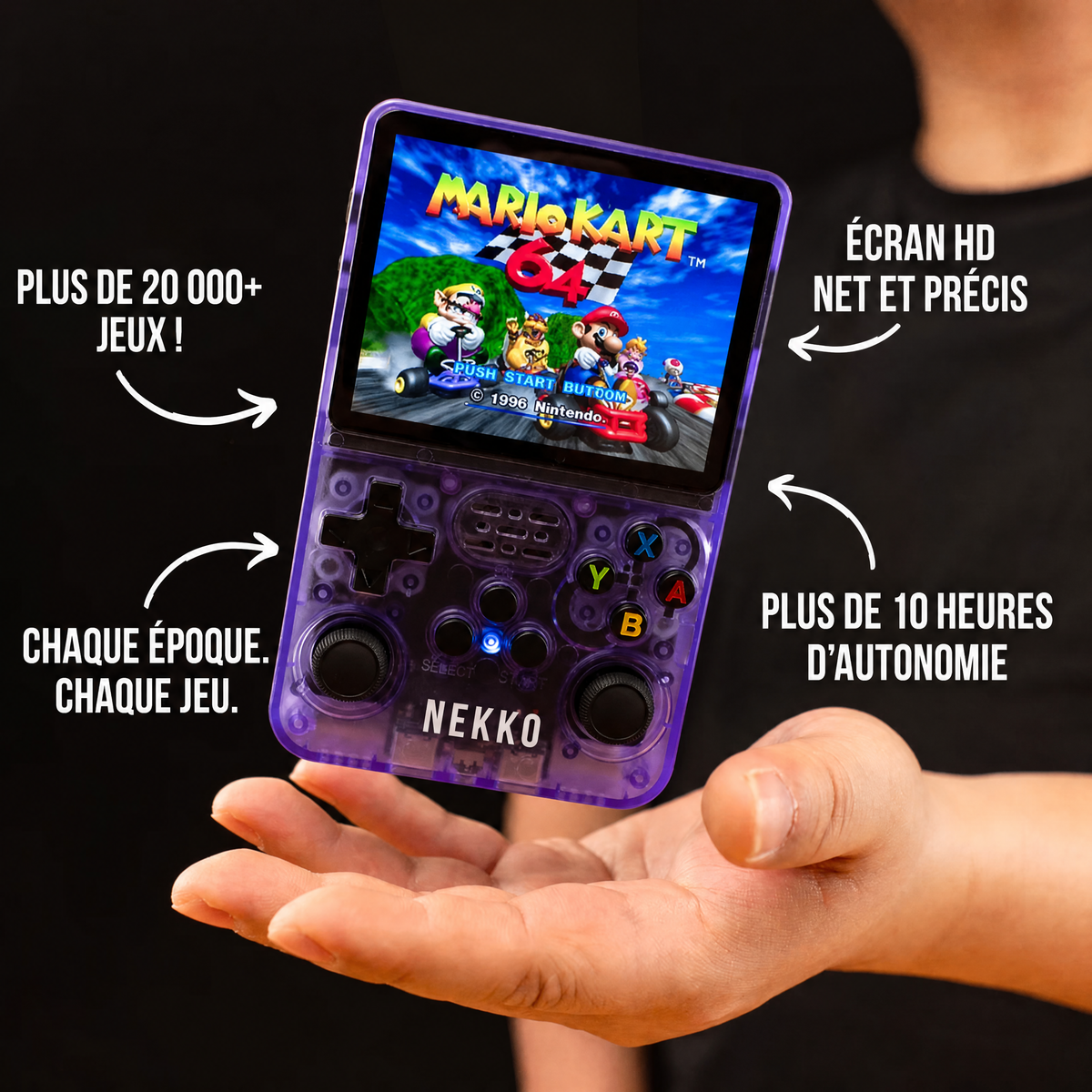 NEKKO ONE – La Console Rétro Portable